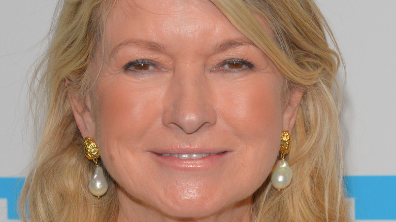 Martha Stewart smiling for photo