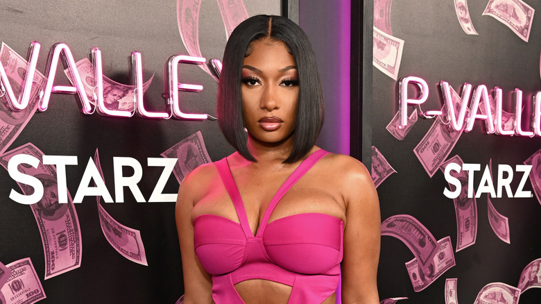 Megan Thee Stallion posing