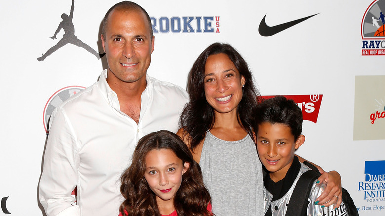 Nigel Barker and his family
