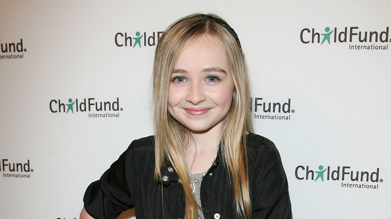 Sabrina Carpenter as a kid
