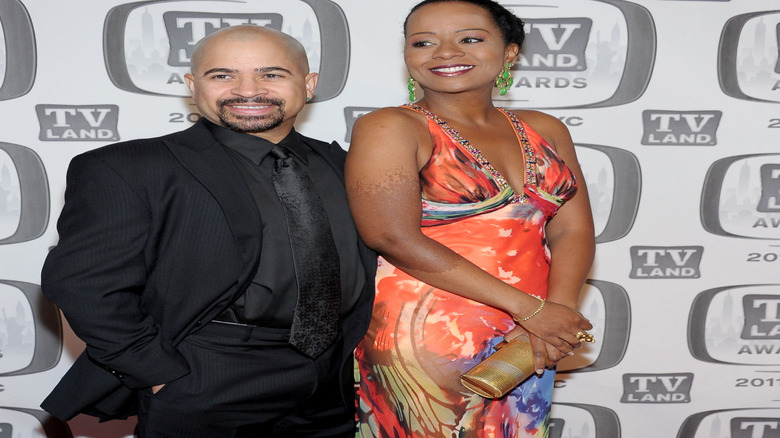 Darryl M. Bell and Tempestt Bledsoe smiling