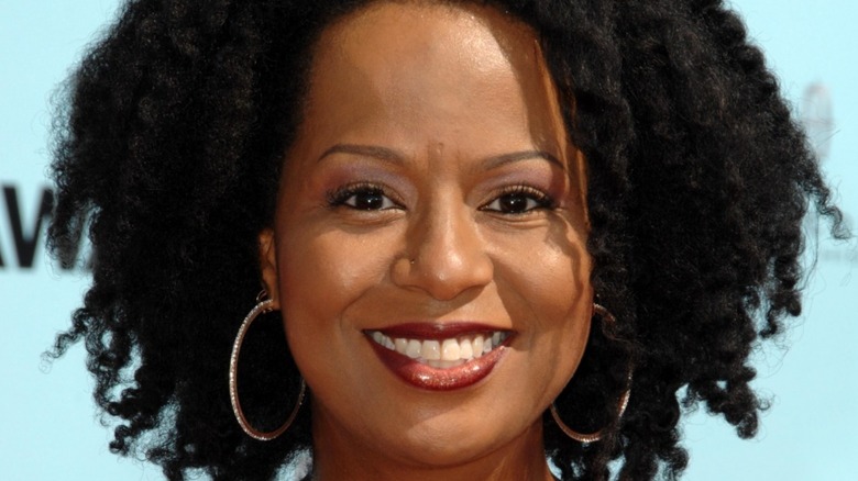 Tempestt Bledsoe smiling