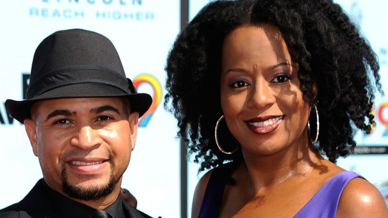 Darryl M. Bell and Tempestt Bledsoe smiling
