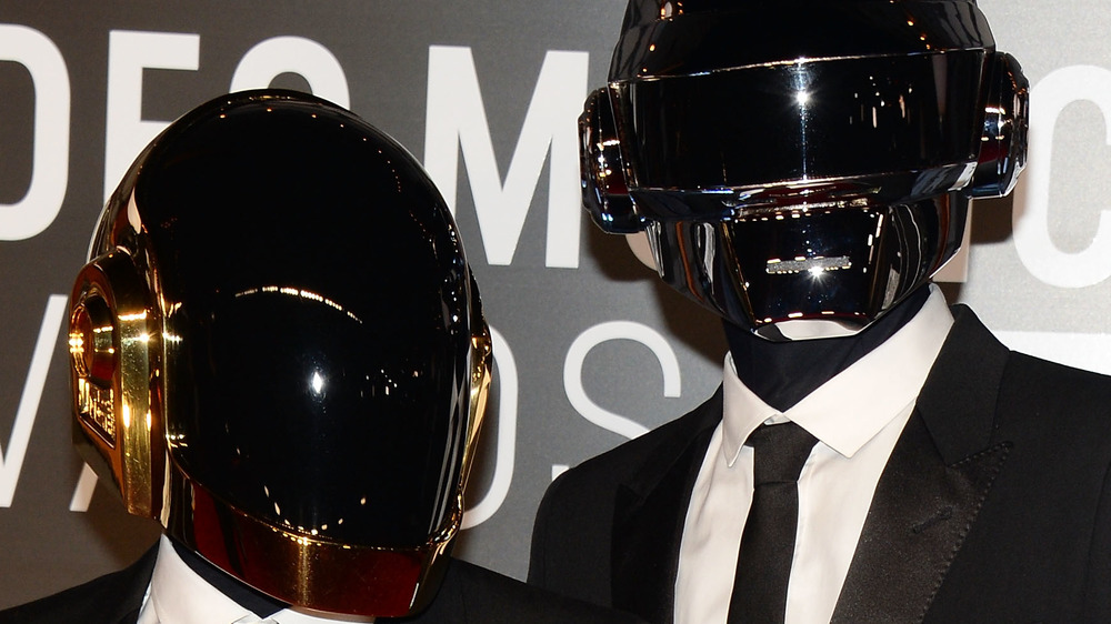 Daft Punk posing