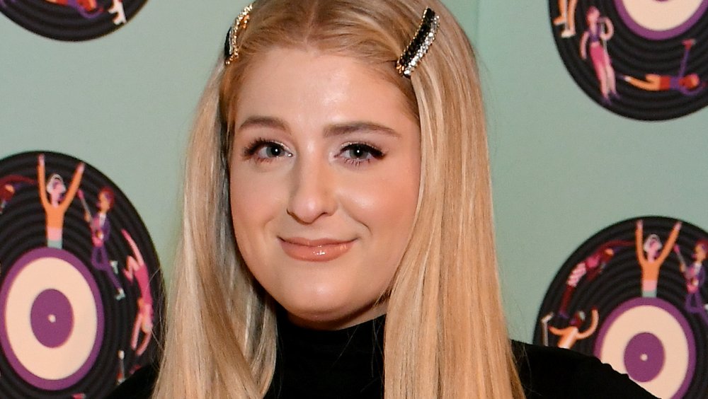 Meghan Trainor smiling at a BRIT Awards after party