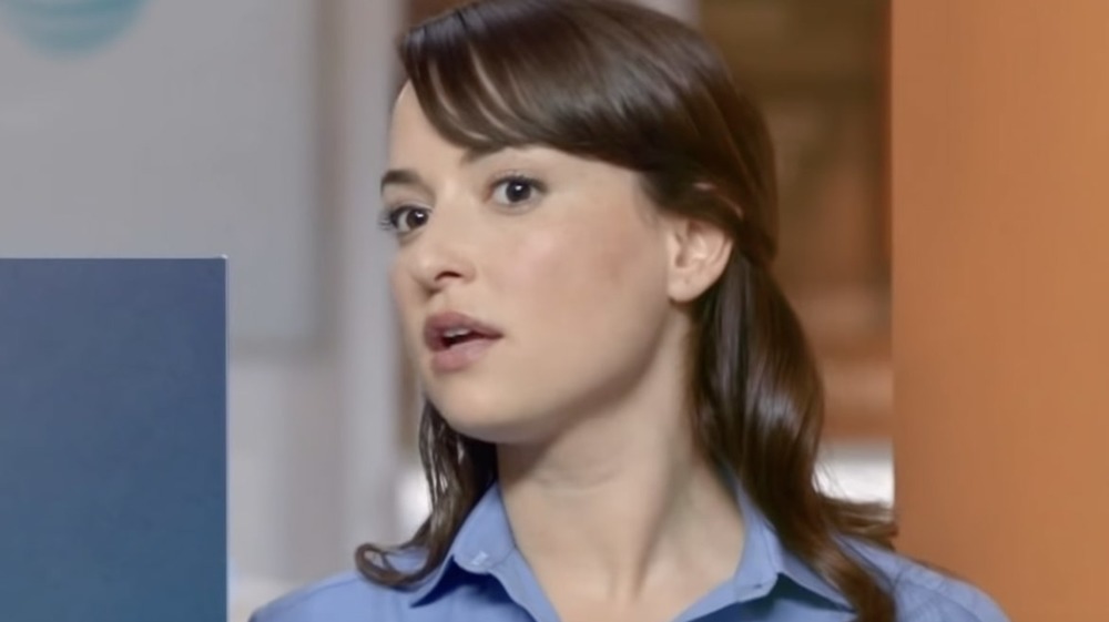 Milana Vayntrub staring in AT&T commercial