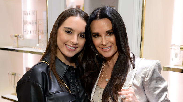 Alexia Umasnky and Kyle Richards posing in 2020