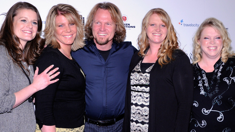 The Sister Wives cast smiling