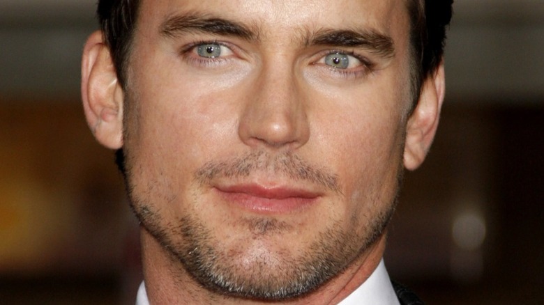 Matt Bomer looking intense closeup