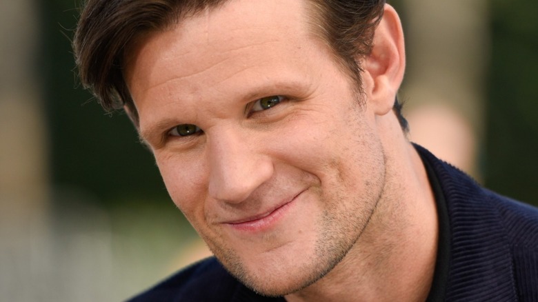 A closeup of Matt Smith