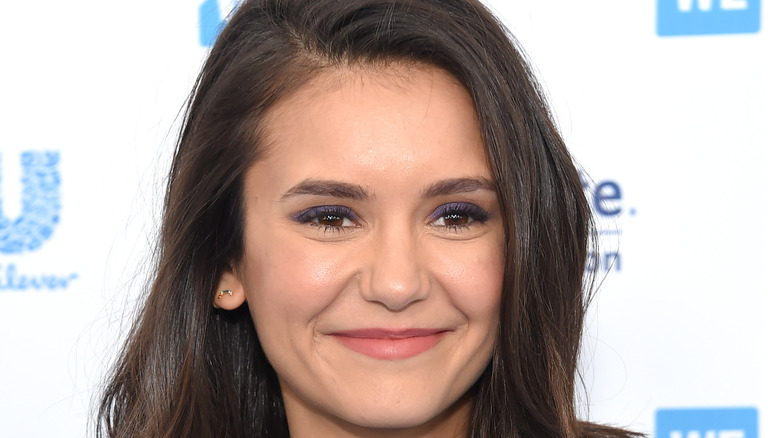Nina Dobrev smiling
