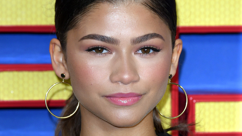 Zendaya smiling