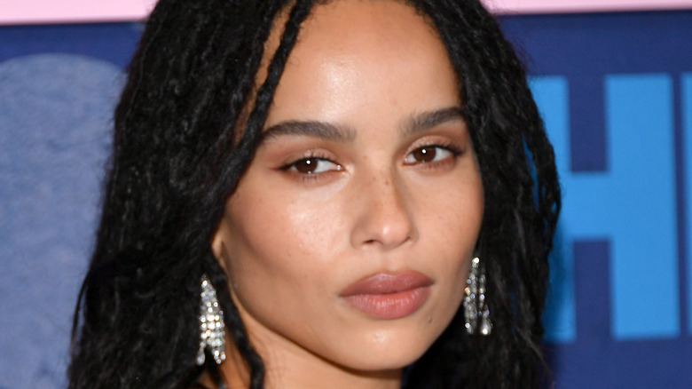 Zoe Kravitz posing