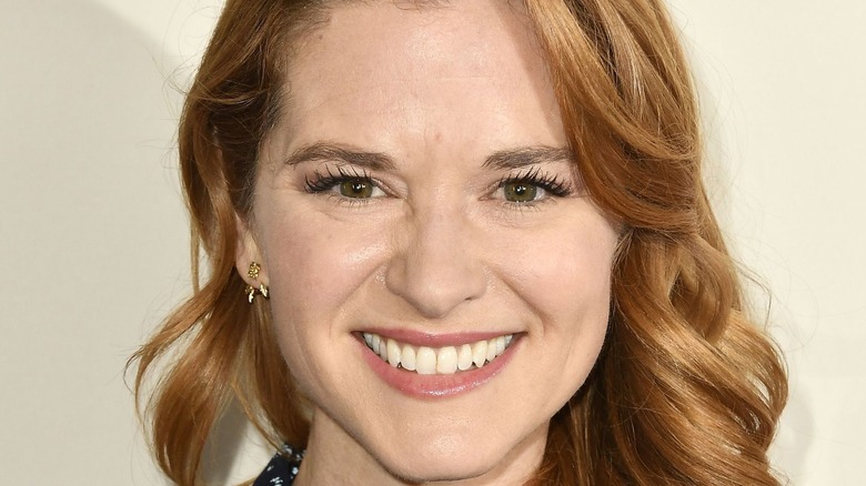 Sarah Drew smiling