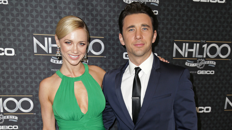 Gina Comparetto and Billy Flynn at event