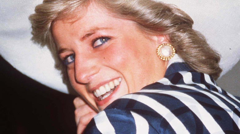 Princess Diana smiling