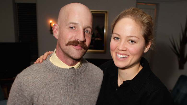 Cole Maness, Erika Christensen smiling