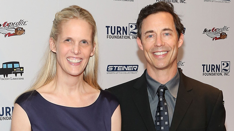 Maureen Cavanagh and Tom Cavanagh smiling