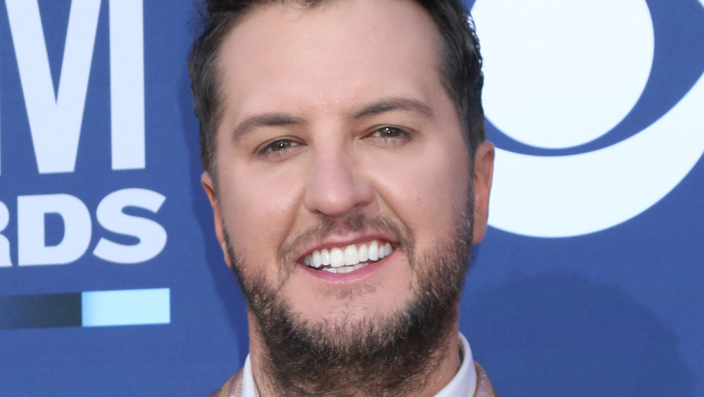 Luke Bryan smiling