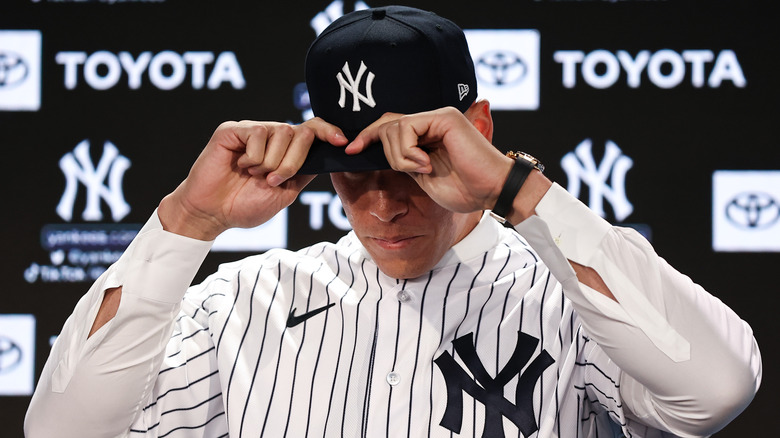 Aaron Judge hat
