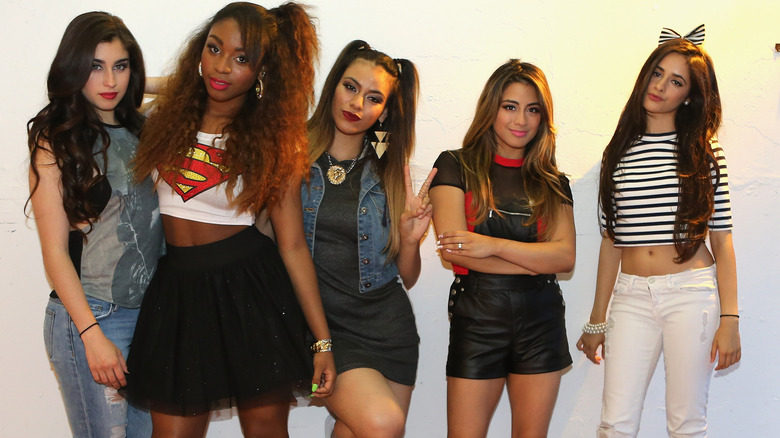 Fifth Harmony posing