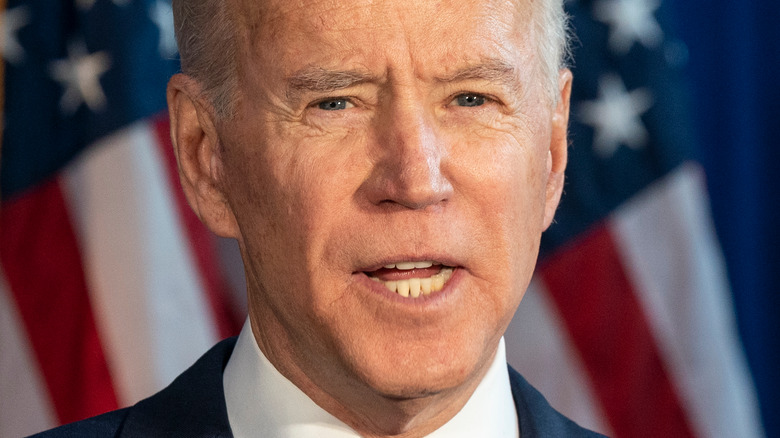 Joe Biden speaking at 2020 event 