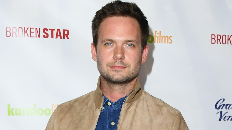 Patrick J. Adams posing
