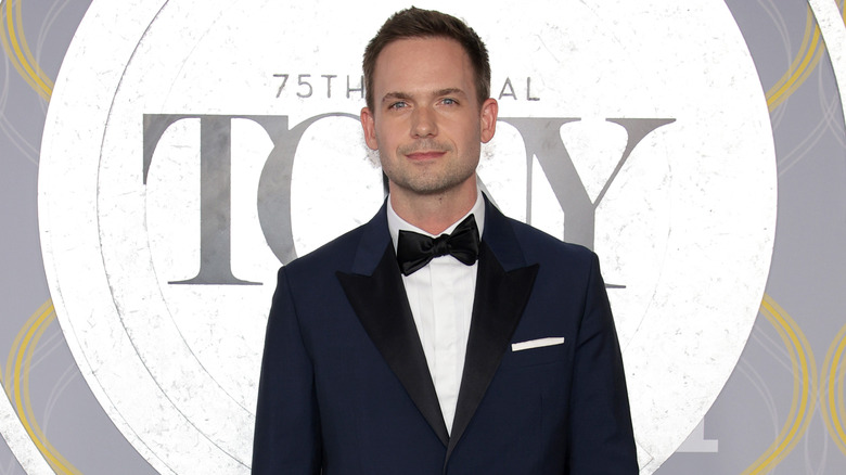 Patrick J. Adams smiling