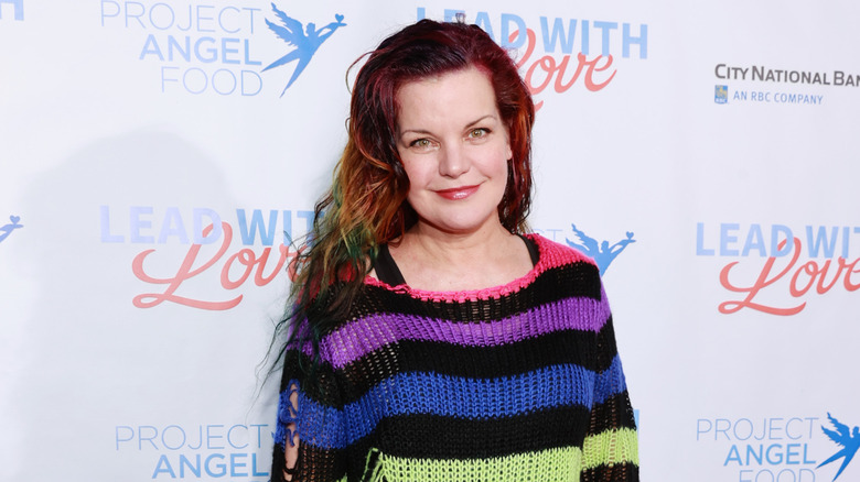  Pauley Perrette posing