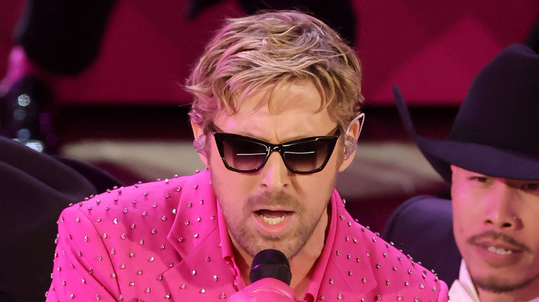 Ryan Gosling wearing sunglasses