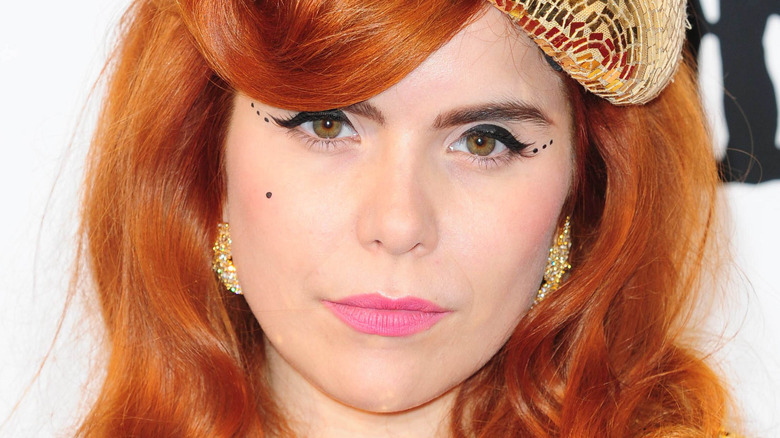 Paloma Faith sporting red hair