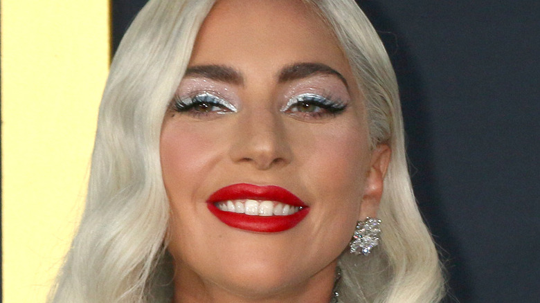 Lady Gaga smiling