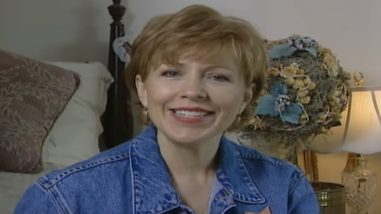 Joan Steffend in a screen shot from an episode of Designing Cents