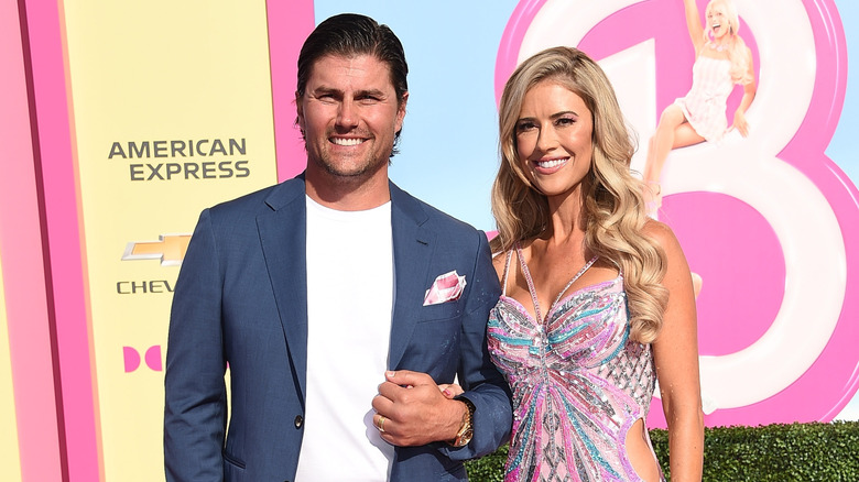 Josh Hall and Christina Hall at the "Barbie" premiere