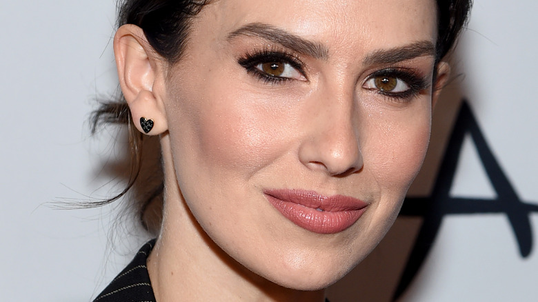 Hilaria Baldwin smiling