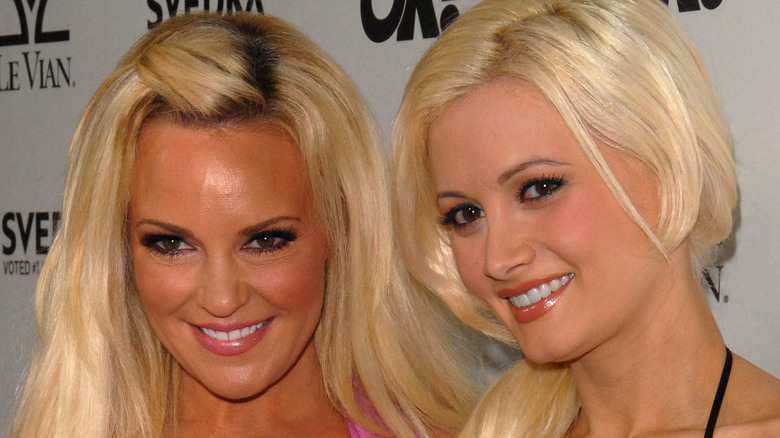 Bridget Marquardt and Holly Madison on the red carpet