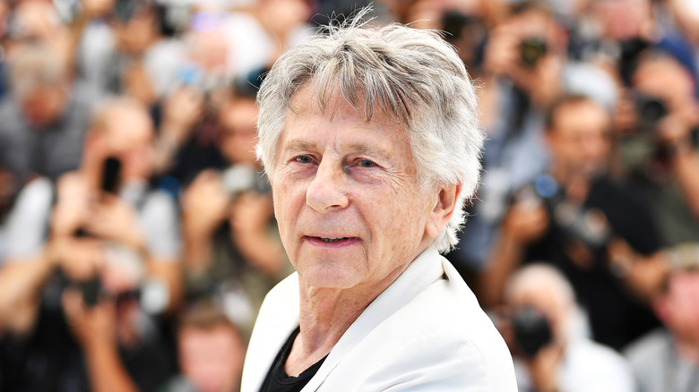 Roman Polanski posing