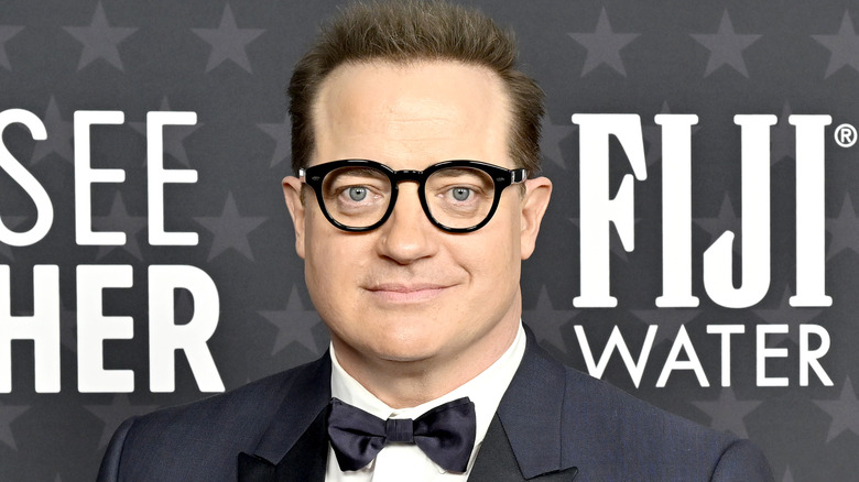 Brendan Fraser smiling
