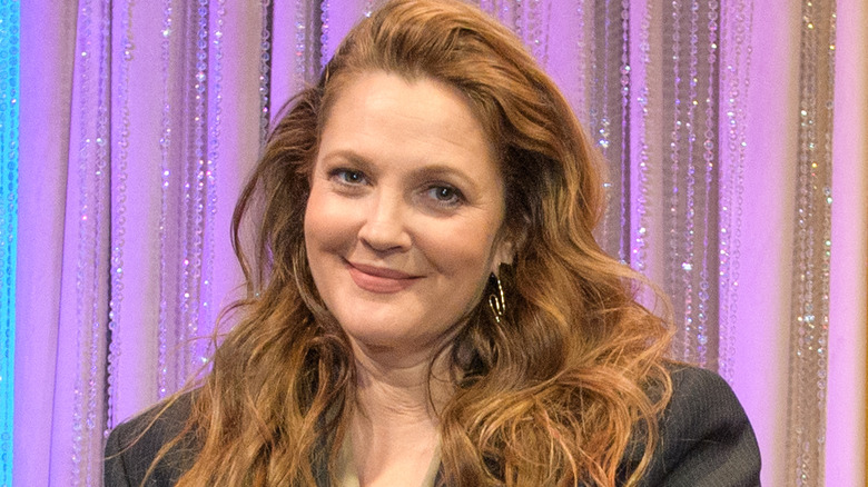 Drew Barrymore smiling
