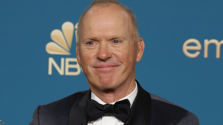 Michael Keaton smiling