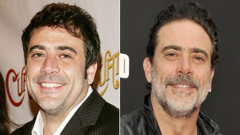 Jeffrey Dean Morgan as a younger and older man