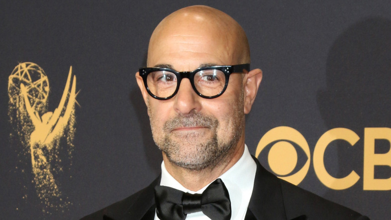 Stanley Tucci posing