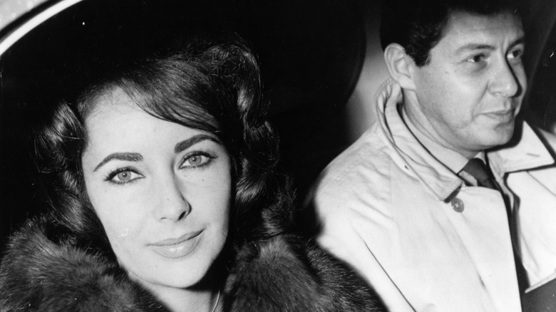 Elizabeth Taylor and then-husband Eddie Fisher circa 1960