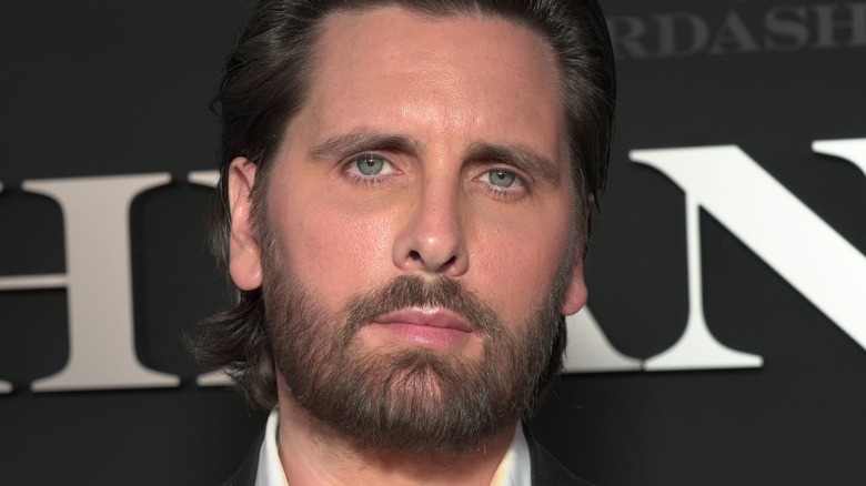 Scott Disick attends the premiere of The Kardashians in 2022