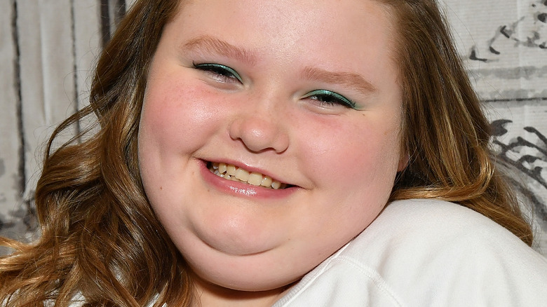 Alana "Honey Boo Boo" Thompson posing for a picture