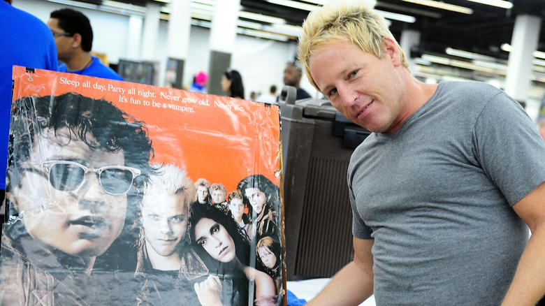 Brooke McCarter at a horror convention