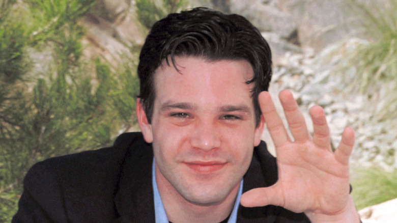 Nathaniel Marston waving