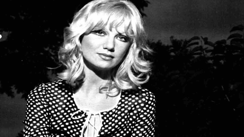 Daria Nicolodi posing