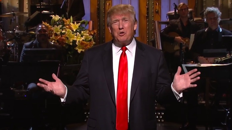 Donald Trump hosting Saturday Night Live