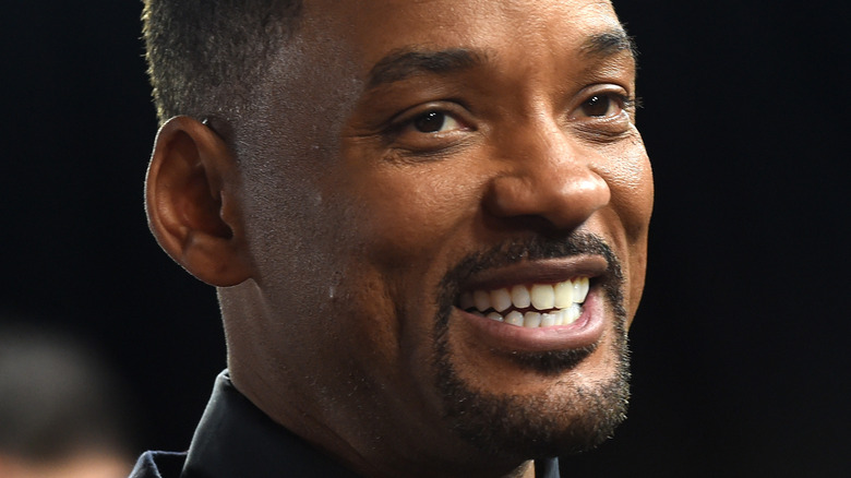 Will Smith with grin